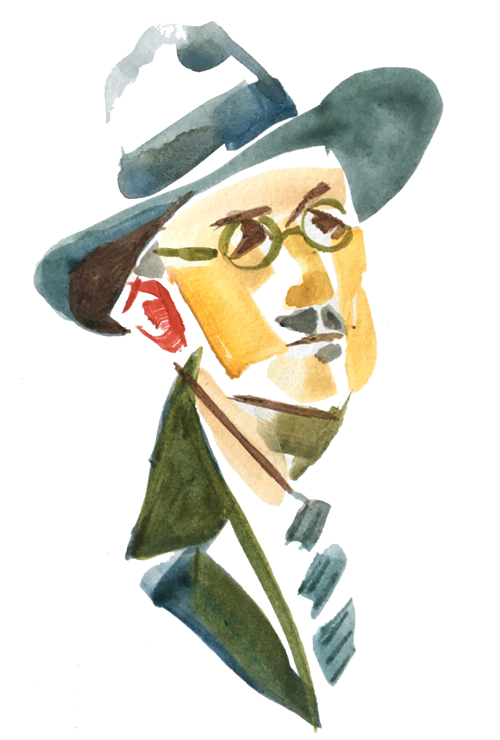 James Joyce portrait