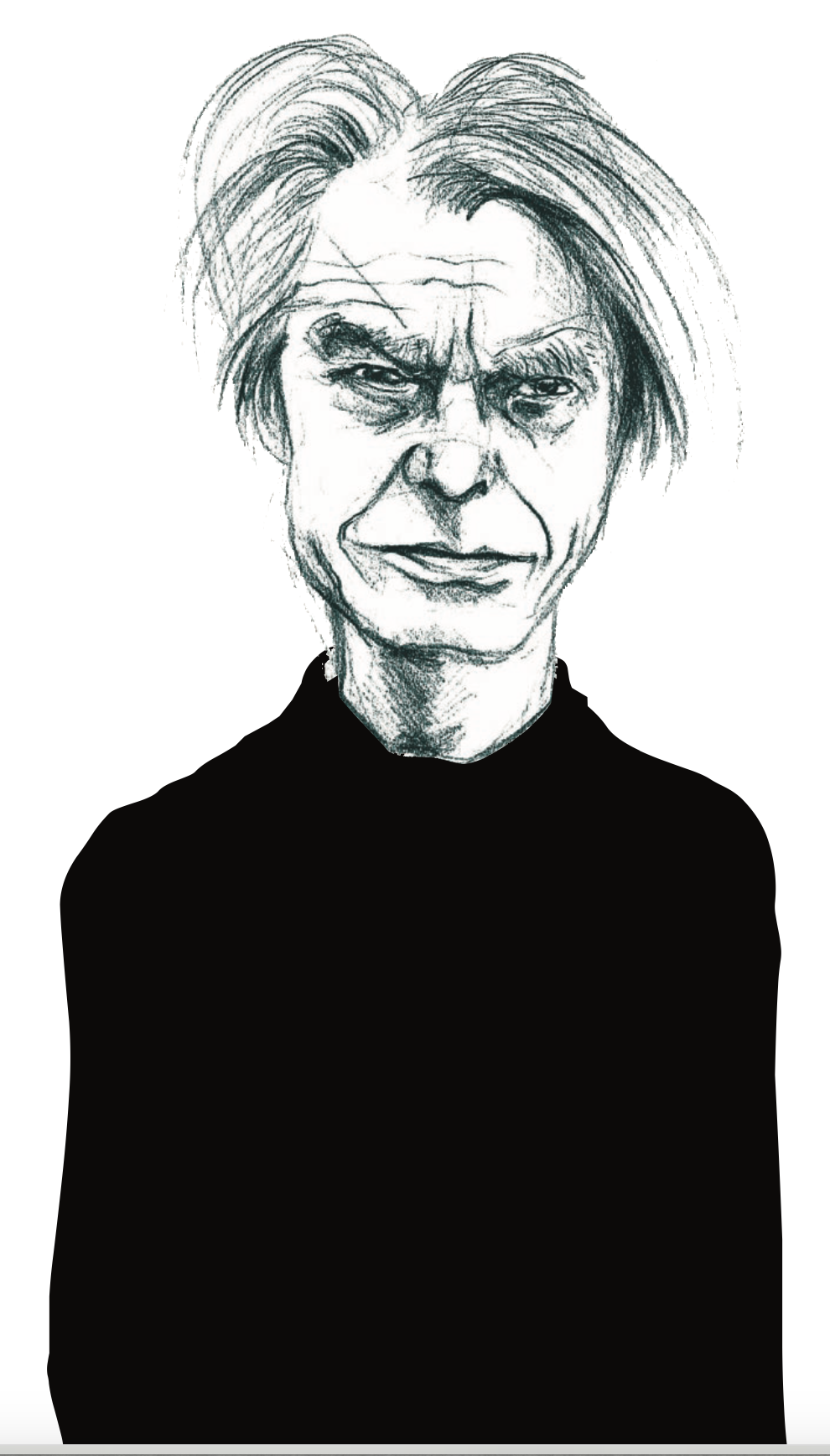 Peter Laugesen, blyant og tusch