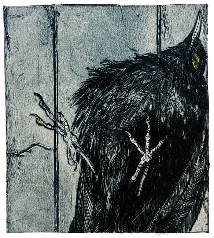 Collografi-monotypi-tetrapak-fugl