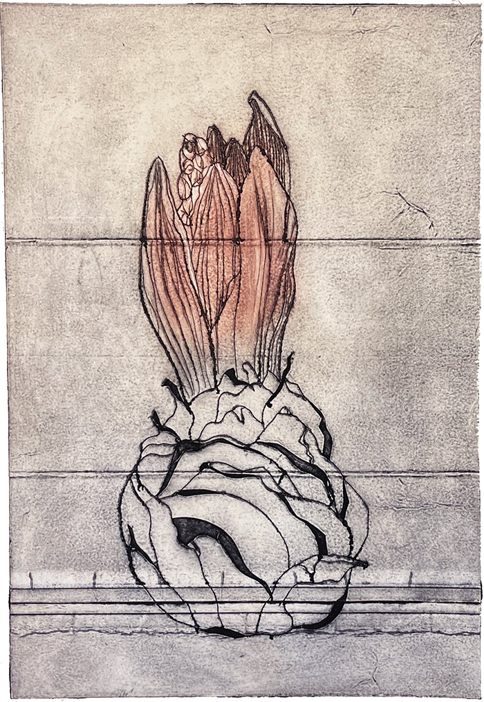 vinterhyacint-monotypi-collografi